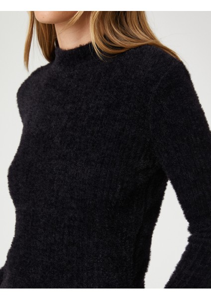 Peluş Tişört Uzun Kollu Balıkçı Yaka indirimleri