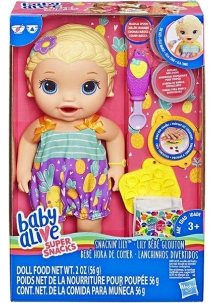 Baby Alive Lily ile Mama Eğlencesi E5841