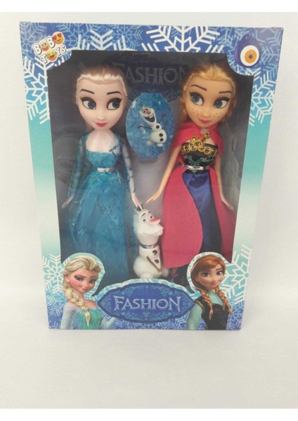 Bobo Toys Dısney Frozen Karlar Ülkesi Elsa,anna ve Olaf Oyuncak Bebek 23 Vm