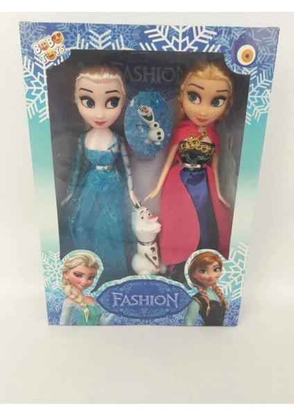 Bobo Toys Dısney Frozen Karlar Ülkesi Elsa,anna ve Olaf Oyuncak Bebek 23 Vm