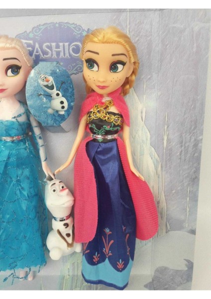 Bobo Toys Dısney Frozen Karlar Ülkesi Elsa,anna ve Olaf Oyuncak Bebek 23 Vm