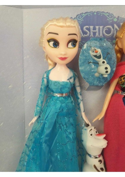 Bobo Toys Dısney Frozen Karlar Ülkesi Elsa,anna ve Olaf Oyuncak Bebek 23 Vm