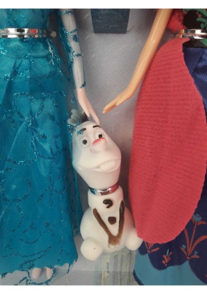 Bobo Toys Dısney Frozen Karlar Ülkesi Elsa,anna ve Olaf Oyuncak Bebek 23 Vm