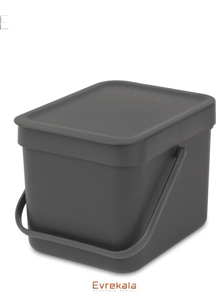 Evrekala Shop Brabantia Çöp Kutusu 6 Lt Dolap Veya Duvar Aparatlı fiyatları