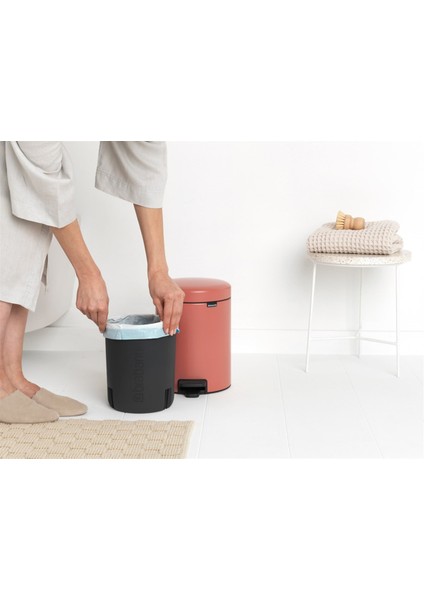 Evrekala Shop Brabantia Çöp Kovası 5 Lt Pembe  New Series