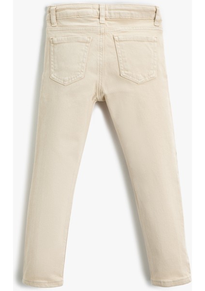 Rahat Bol Kesim Kot Pantolon- Regular Jean fiyatları