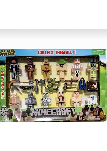Star Wars 23 Parça Aksesuarlı 7 cm Set