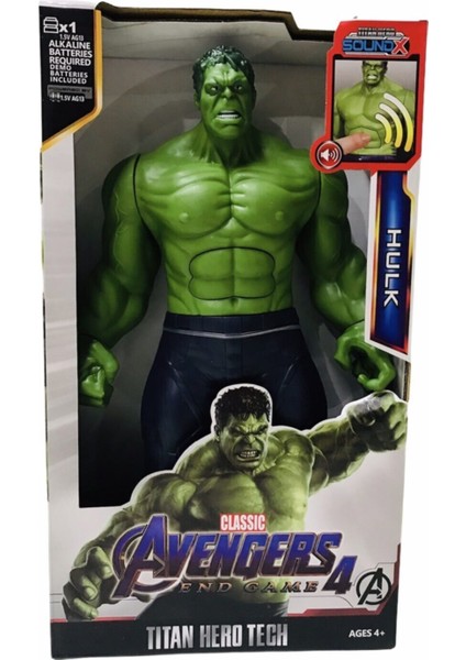 Hulk Sesli Işıklı 30 cm Figür Oyuncak modelleri