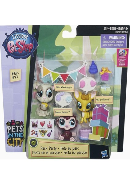 Littlest Pet Shop Miniş Mini Oyun Seti - Kamp Zamanı