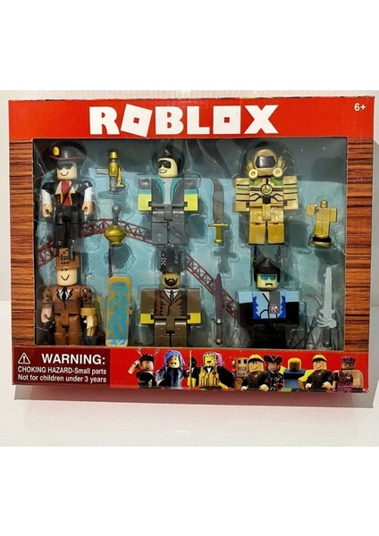 Oyuncak Roblox Oyuncak Figürleri Büyük Set Figür Set 6'lı Roblox