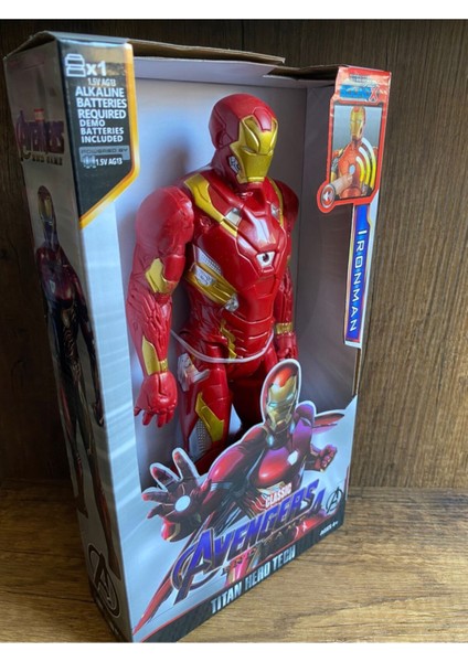 Ironman Figür Demir Adam Figür Ironman Figür Sesli Işıklı Aksiyon Figürü Iron Man fiyatları