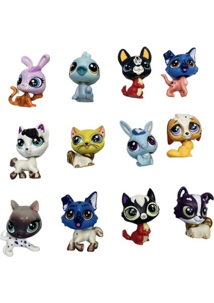 Minişler Pet Shop Littlest Pets Shop Lps Minişler 12 Adet Miniş Büyük Boy