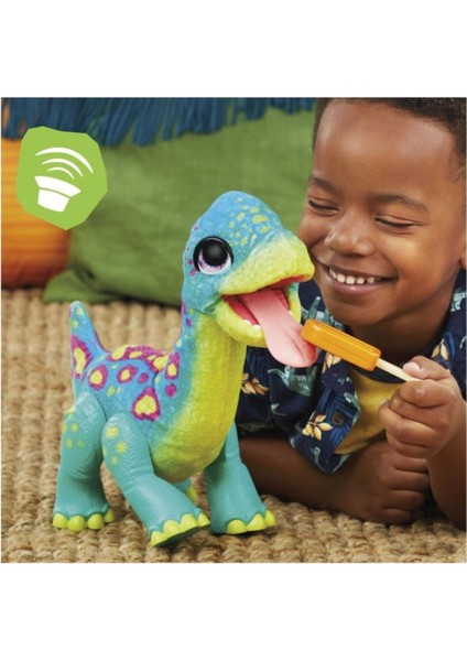 Furreal Snackin Sam The Bronto Interaktif Dinozor - F1739 fırsatları
