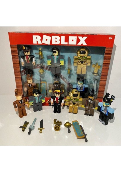 Roblox Oyuncak Figürleri Büyük Set Figür Set 6'lı Roblox Oyuncak Figürleri