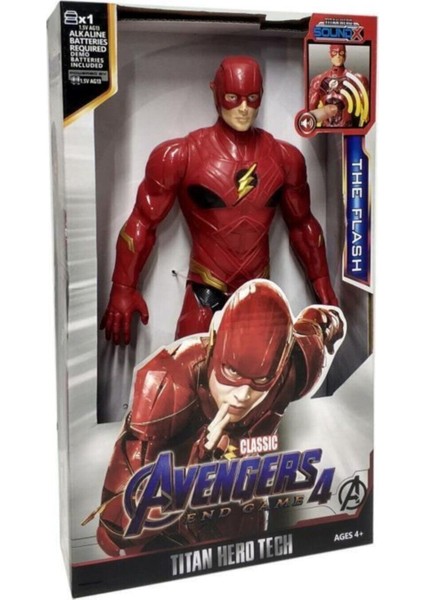 Avengers Sesli Flash Figür Oyuncak, Flash ,avengers , Marvel Y058