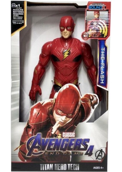 Avengers Sesli Flash Figür Oyuncak, Flash ,avengers , Marvel Y058 modelleri