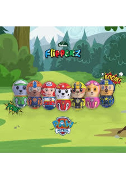 Paw Patrol Relkon Flipperz Hacıyatmaz Meyve Aromalı Şekerlemeli Figür Oyuncak 10 gr