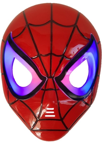 Marvel Spider-Man Örümcek Atan Eldiven ve LED Işıklı Maske