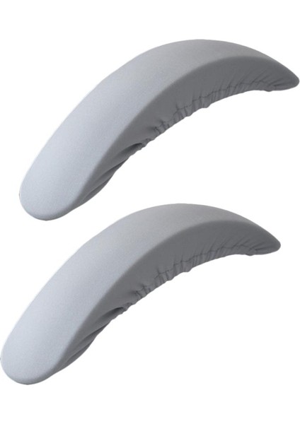 Sandalye Kolu Çifti Kapaklar Elastik Koruyucu Oda Sandalye Kolu Kapağı Gri