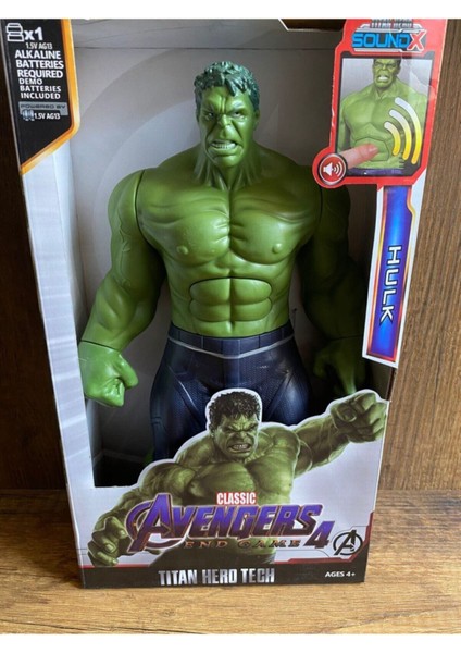 Hulk Figür Avengers Hulk Figür Yeşildev Figür Hulk Sesli Aksiyon Figürü