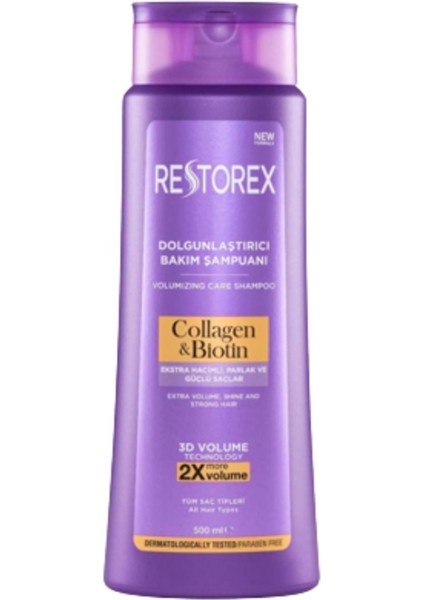 Collagen&Biotin Dolgunlaştırıcı Şampuan 500