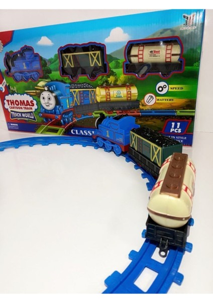 Pilli Thomas Tren ve Arkadaşları - 11 Parça Pilli Tren Seti modelleri