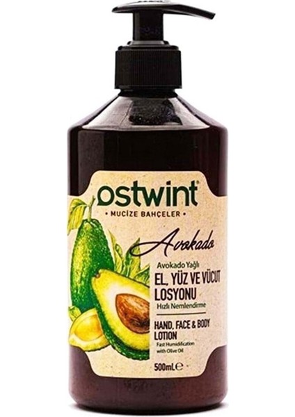 El Yüz Ve Vücut Losyonu Avokado 500 Ml