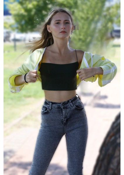 Kadın Kapşonlu Yan Dekolteli Sweat Sarı L modelleri