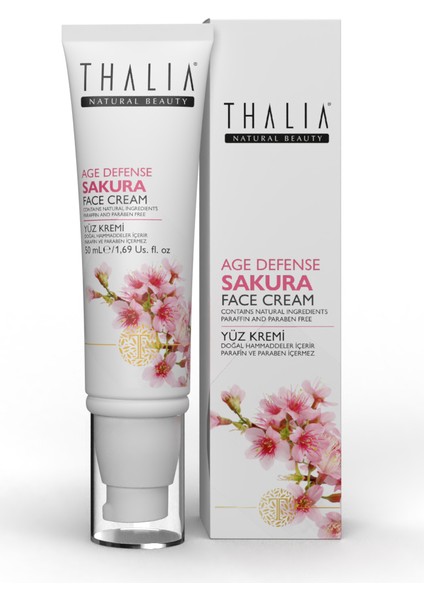 Sakura Özlü Yüz Bakım Kremi- 50 Ml