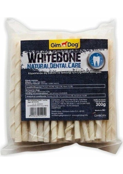 Mordimi Burgu Çubuk 5''-6 gr 50LI White