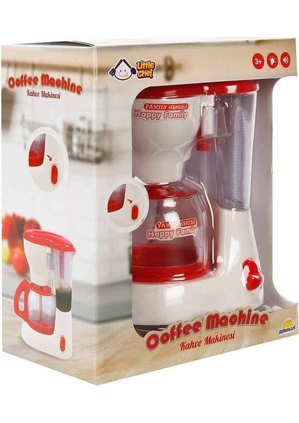 Sesli ve Işıklı Mini Kahve Makinesi