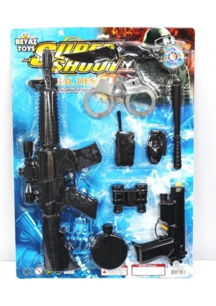 Polis Seti 9 Parça Oyun Seti