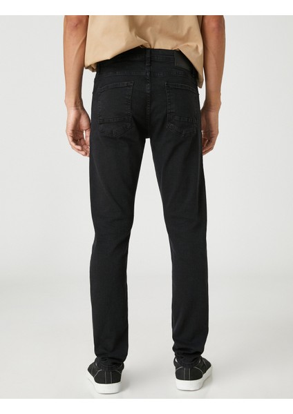 Skinny Fit Kot Pantolon Michael Jean fırsatları