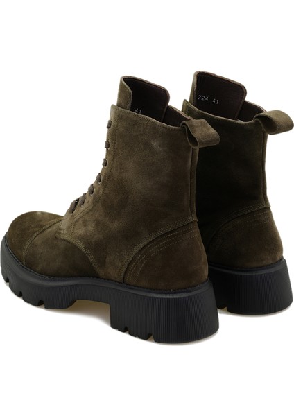 Emilla Haki Erkek Süet Deri Bot indirimleri