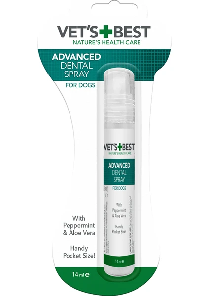 Vets Best Köpekler İçin Ağız ve Diş Bakım Spreyi 14 ml