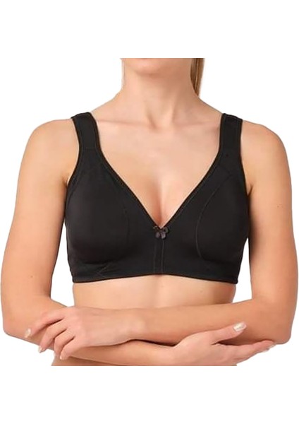 Göğüs Protez Sütyeni Siyah (115 Cm)
