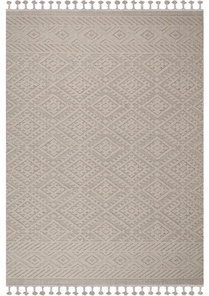 Otantik Salon ve Oturma Odası Halısı Krem/bej 23917A