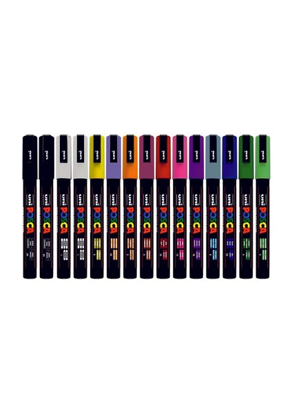 Posca Marker PC5M 1.82.5mm 15'li Set