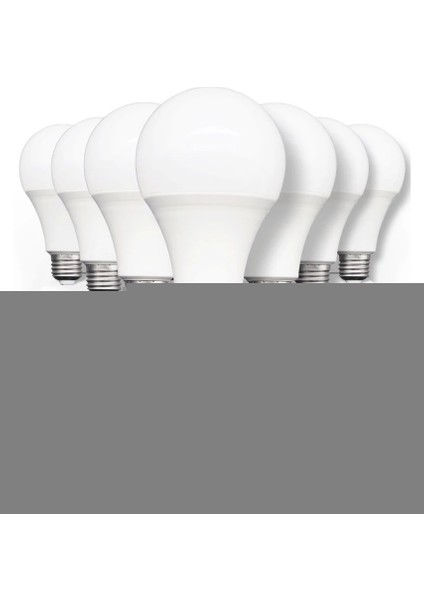 9 W LED Ampül 10 Adet - Beyaz Işık