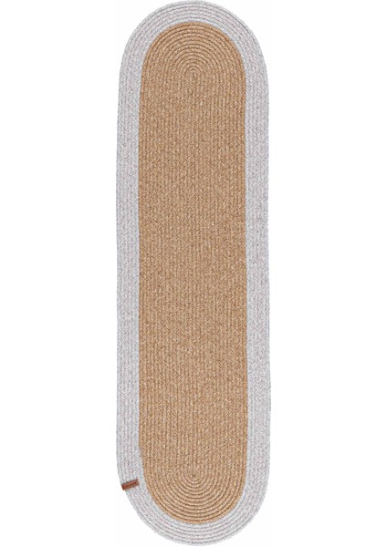 Cesta Amerikan Servis El Yapımı Pamuklu Natural Gri Jüt Örme Dekoratif Runner 37x136cm 9027 fiyatları
