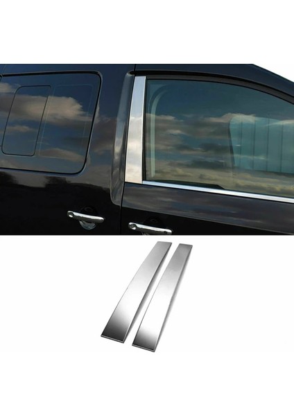 Vw Caddy 2003 2010 2 Parça Krom Cam Direği