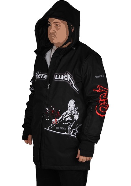Metallica Büyük Beden Snowboard Montu - Snowsea SS7879 indirimleri