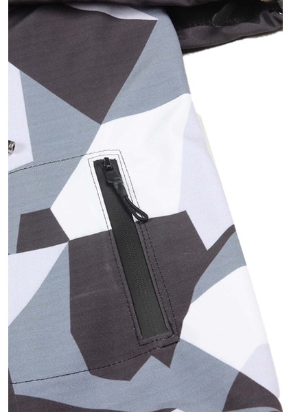 SS7883 Kamuflaj Erkek Takım, Özel Tasarım Snowboard Montu modelleri