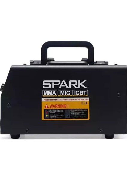 Spark 250 Gazsız Gazaltı Inverter Kaynak Makınesi Mıg Mma Dijitalgöstergeli