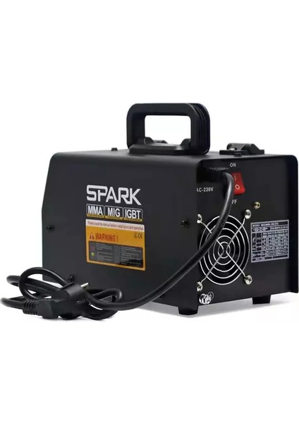 Spark 250 Gazsız Gazaltı Inverter Kaynak Makınesi Mıg Mma Dijitalgöstergeli