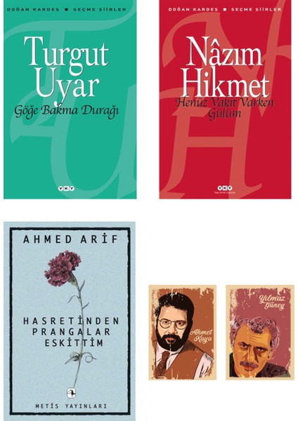 Hasretinden Prangalar Eskittim - Ahmed Arif - Henüz Vakit Varken Gülüm - Göğe Bakma Durağı - Şiir seti