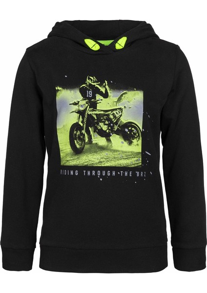 Baskılı Erkek Çocuk Sweatshirt