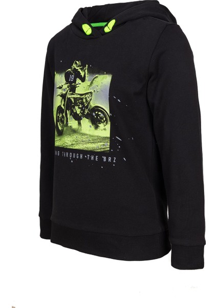 Baskılı Erkek Çocuk Sweatshirt