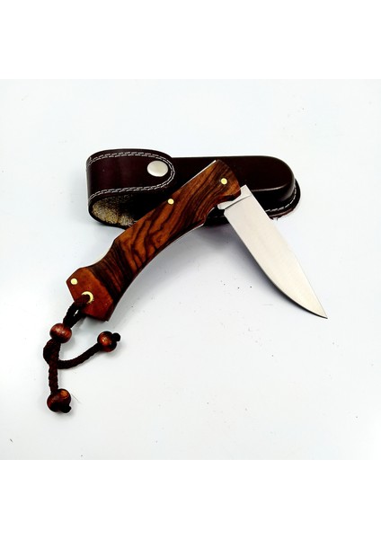 Sırttan Kilitli Kamp Çakısı , Outdoor Bıçak , Kamp ve Av Bıçağı , Erkeklere Kişiselleştirilebilir Hediye
