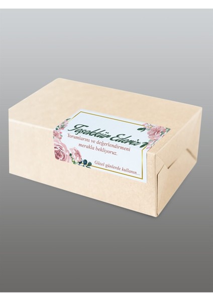 Anka Design Yapışkanlı Kargo Etiketi - 25 Adet - 5X8CM